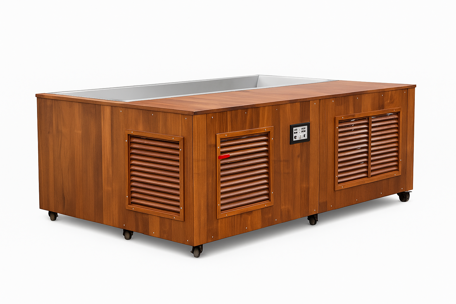 TimberChill Glacier Pro Cedar Cold Plunge